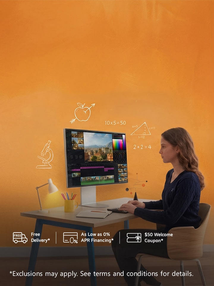 Back-to-School: Create with Confidence. Experience true-to-life color and clarity that keeps up with your vision.