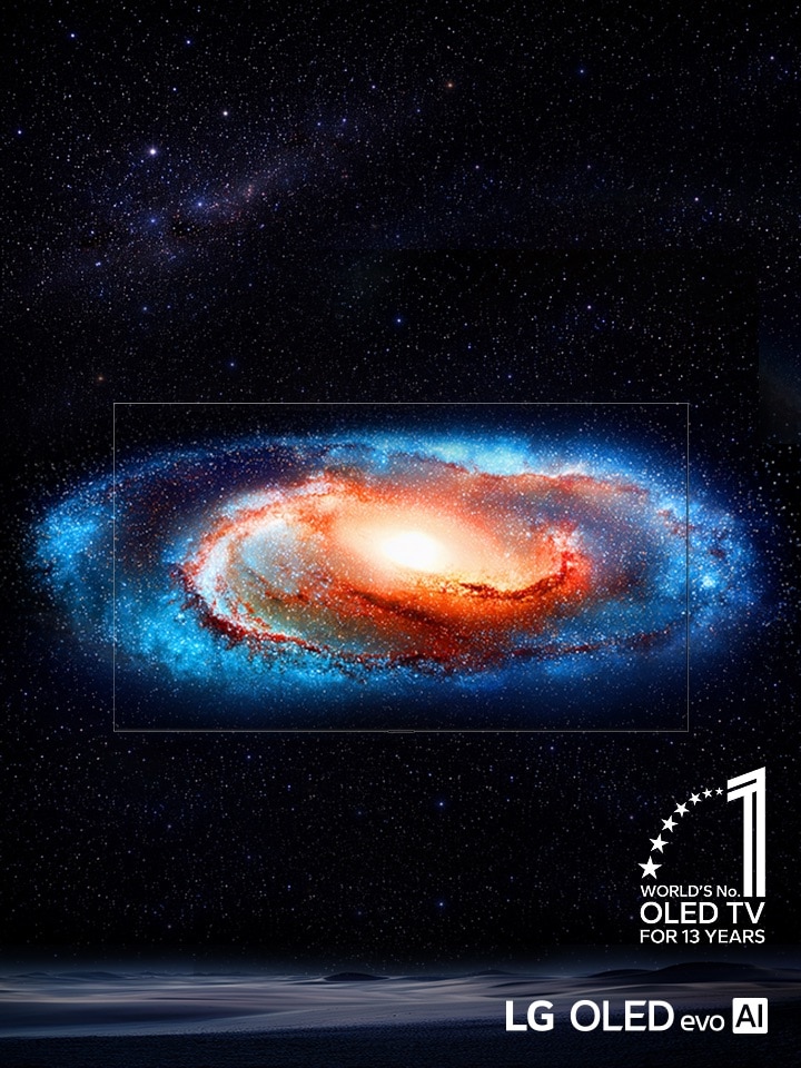Why LG OLED Evo: Perfect Black. Never fades. Always.