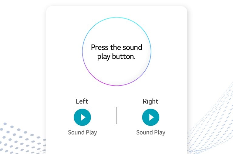 Find My Earbuds App UI screenshot shows Left and Right buttons for each earbud.