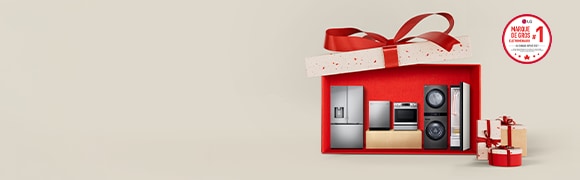 Marque No 1 de Gros Électroménagers au Canada. Courez la chance de gagner au concours d’appréciation de LG!