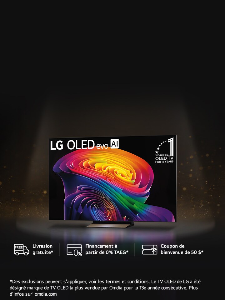 Performance et valeur réunies : Économisez 15 % sur les téléviseurs OLED série C6. Une luminosité éclatante et un contraste noir parfait.