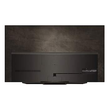 Vue arrière du téléviseur OLED de LG, OLED B4