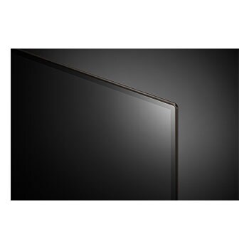 Image en gros plan d'un téléviseur OLED de LG, OLED B4, montrant le bord supérieur