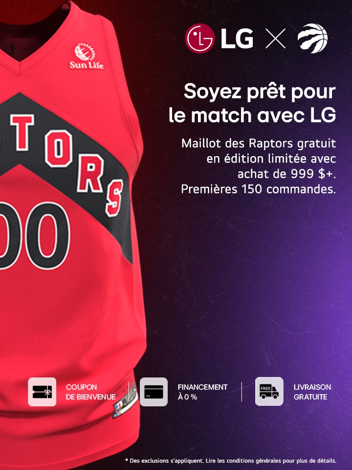 Soyez prêt pour le match avec LG