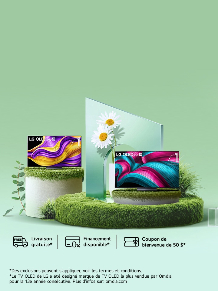 À l’approche de l’été : économisez jusqu’à 15 % sur les téléviseurs OLED 2025