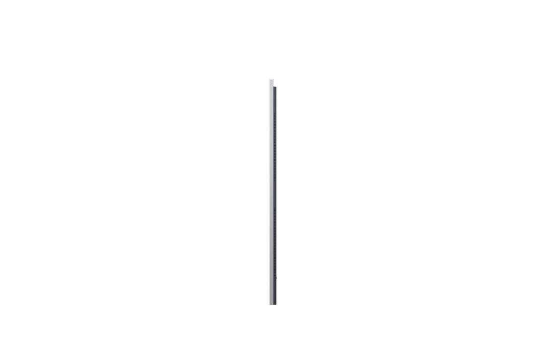 Vue latérale du téléviseur Smart TV LG OLED evo AI G5 4K.