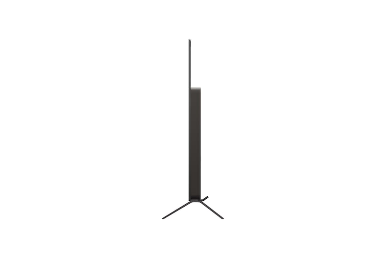 Vue latérale du téléviseur Smart LG OLED AI B5 4K.