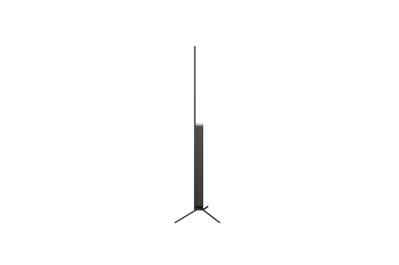 Vue latérale du téléviseur Smart LG OLED AI B5 4K.