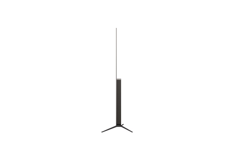 Vue latérale du téléviseur Smart LG OLED AI B5 4K.