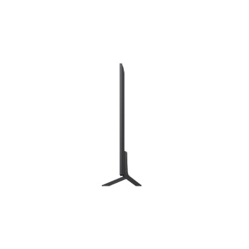 Vue latérale gauche du téléviseur LG QNED evo QNED85 TV 