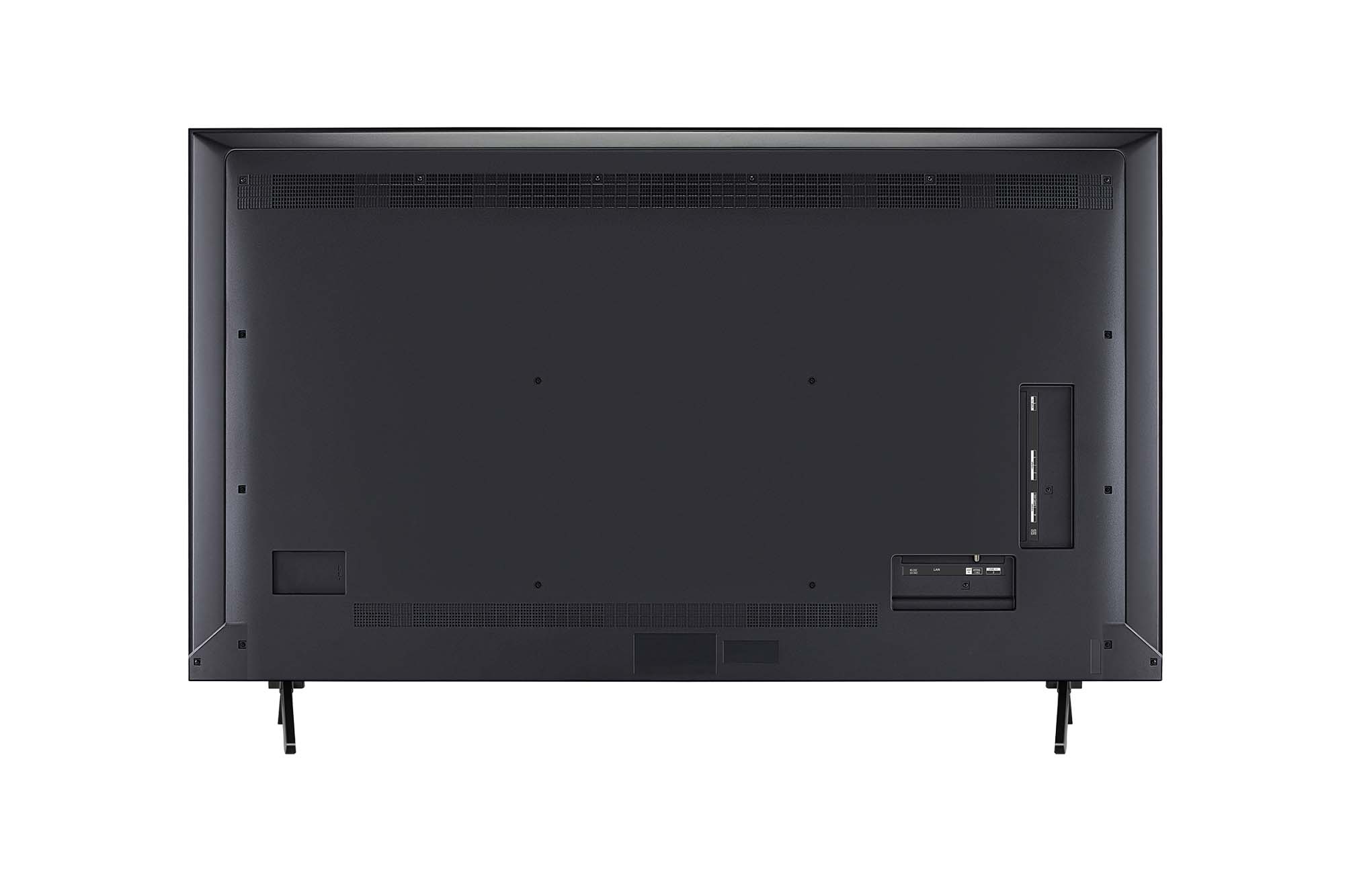 Vue arrière du téléviseur LG QNED evo QNED92.