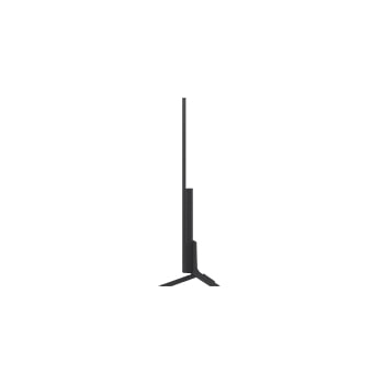 Vue latérale gauche du téléviseur LG QNED82 TV 