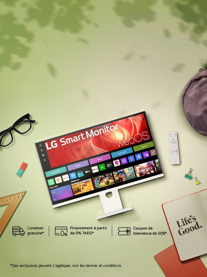 Réussissez votre semestre avec les moniteurs LG