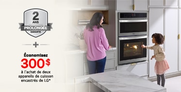 Profitez d’une garantie prolongée de 2 ans offerte