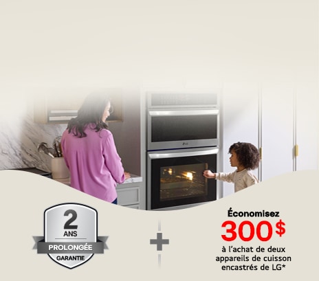En plus, 300 $ de rabais combo