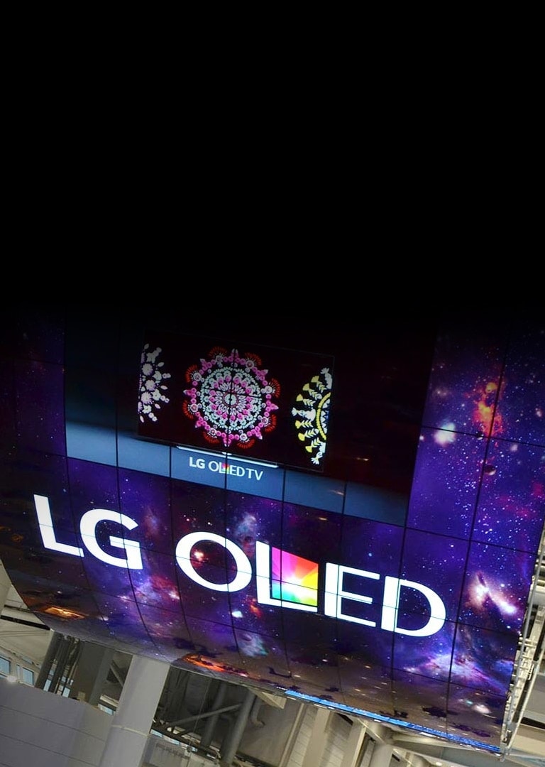 Affichage numérique téléviseur OLED de LG