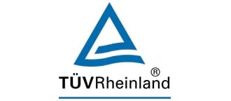 Image avec les textes « 99,99 % » et « Efficacité de 89,93 % », et le logo de TÜV Rheinland.