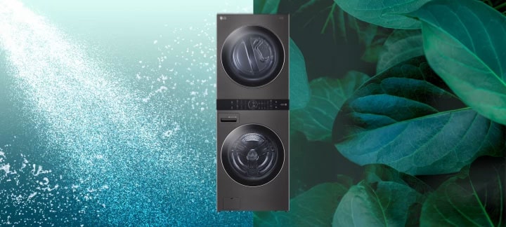 WashTower présentant la technologie TurbowashMD 360 et son fonctionnement.