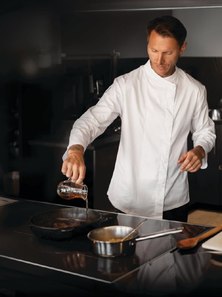 More professional chefs prefer induction
