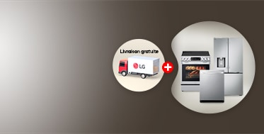Livraison gratuite + plus d'économies sur certainsensembles d’électroménagers de cuisine LG