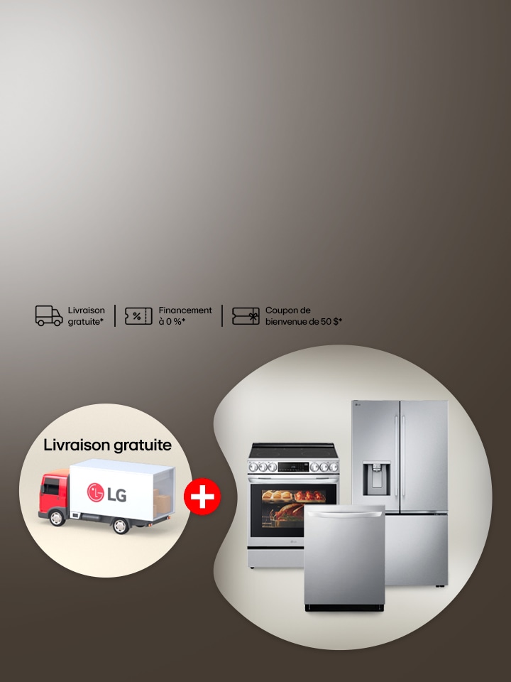 Achetez plus d’électroménagers de cuisine et économisez