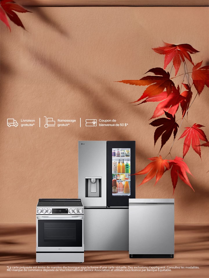 Offre de mise à niveau électroménagers - Économisez sur les appareils de cuisine admissibles, y compris réfrigérateurs, cuisinières et tables de cuisson, avec livraison et retrait gratuits.