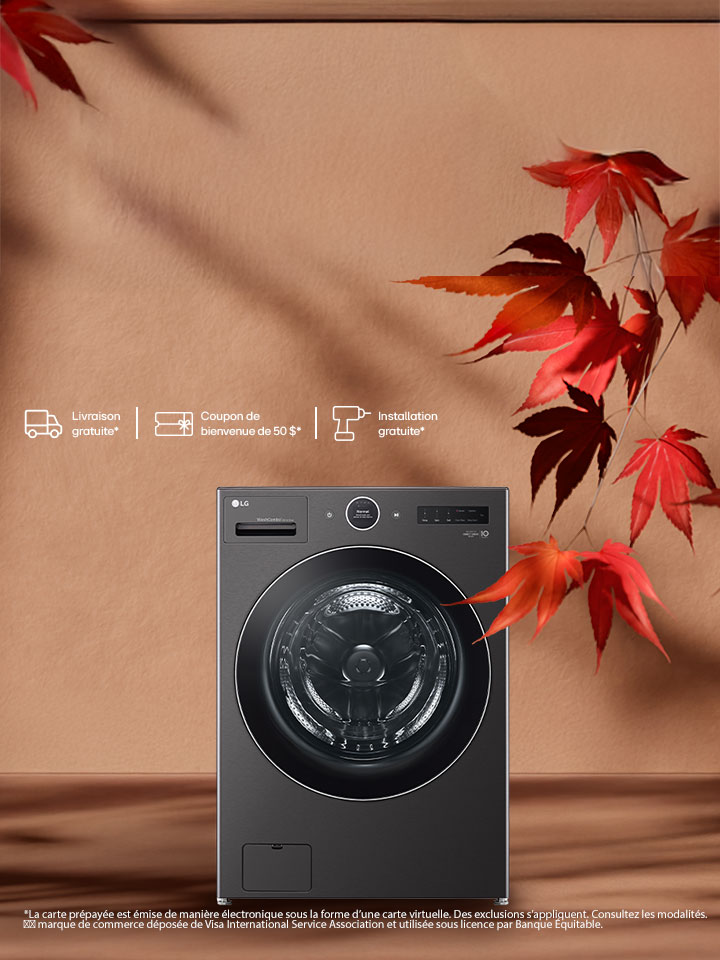 Offre de mise à niveau électroménagers - Économisez sur les laveuses et sécheuses admissibles, avec livraison et installation gratuits.