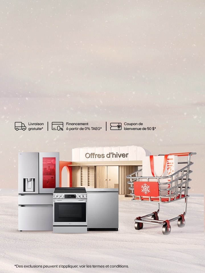 Offre de mise à niveau électroménagers - Économisez sur les appareils de cuisine admissibles, y compris réfrigérateurs, cuisinières et tables de cuisson, avec livraison et retrait gratuits.