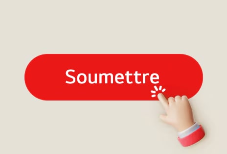 Terminez votre inscription en cliquant sur « Soumettre ma participation ».