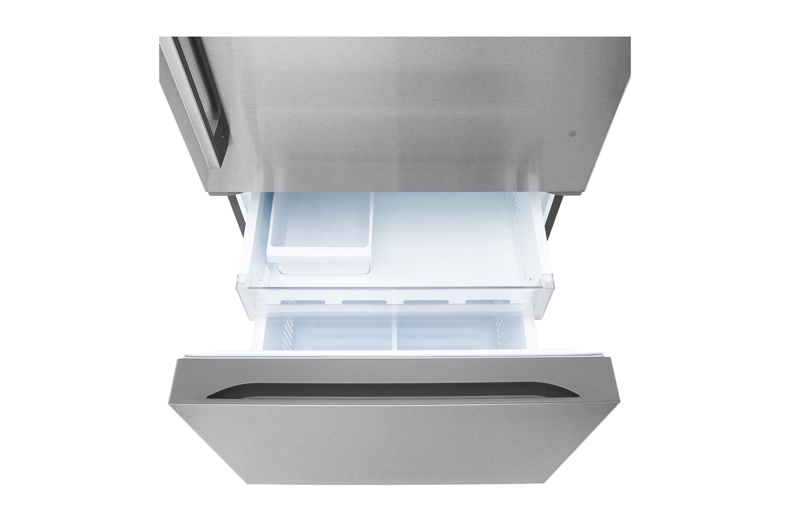 Top right side open view