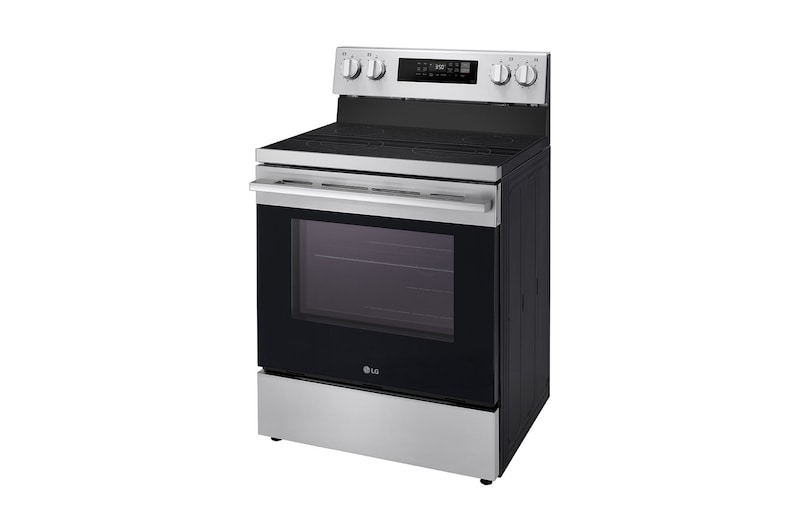 Cuisinière électrique 30 po, 6,3 pi³ | ProBake(MD) Convection, EasyClean(MD) et fonction intelligente, inox, autoportante