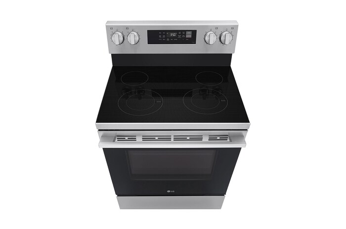 Cuisinière électrique 30 po, 6,3 pi³ | ProBake(MD) Convection, EasyClean(MD) et fonction intelligente, inox, autoportante
