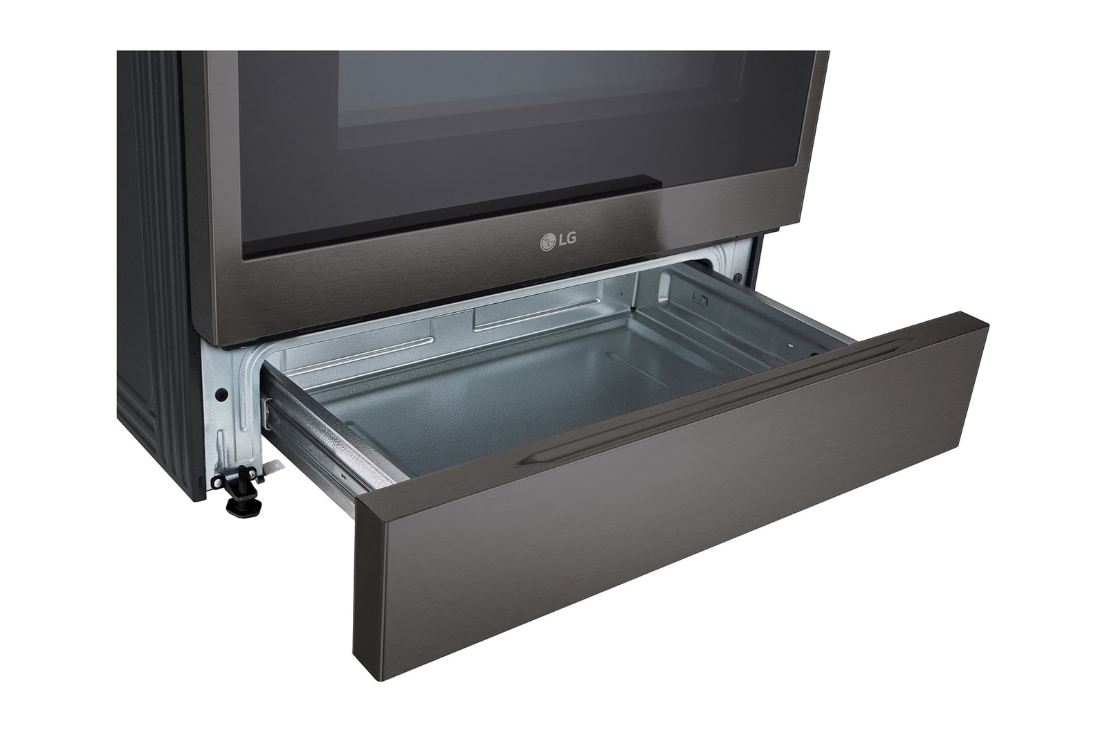 LG Cuisinière à induction de 6,3 pi³/30 po | ProBake Conv., Air Fry, SelfClean, EasyClean🅫, acier inox. noir., encastr., LSIL6334ZE