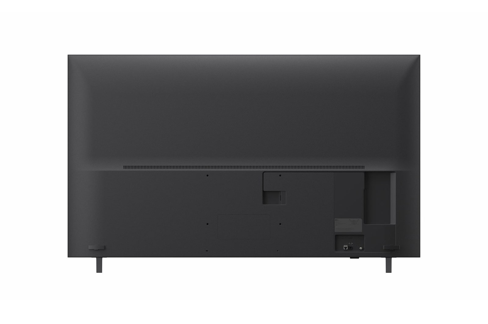 LG QNED evo AI QNED82 Mini LED highlights how its Mini LED reveals sharper rock textures and clearer ocean detail than conventional LED in a split coastal cliff scene, delivering deeper blacks and more refined contrast for greater clarity and depth.