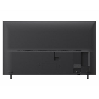 LG QNED evo AI QNED82 Mini LED highlights how its Mini LED reveals sharper rock textures and clearer ocean detail than conventional LED in a split coastal cliff scene, delivering deeper blacks and more refined contrast for greater clarity and depth.