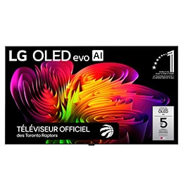 Logo de la garantie limitée de 5 ans sur le panneau pour le téléviseur OLED W6 haut de gamme