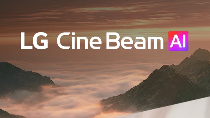 Image du logo de LG CineBeam AI.
