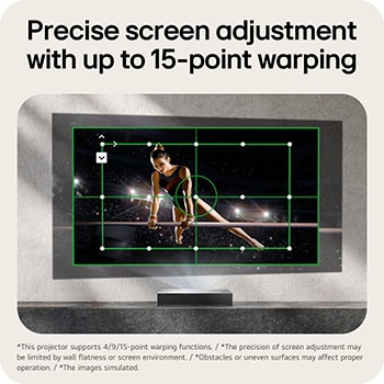 image of LG CineBeam HU925V unlocking AI features with the Magic Remote