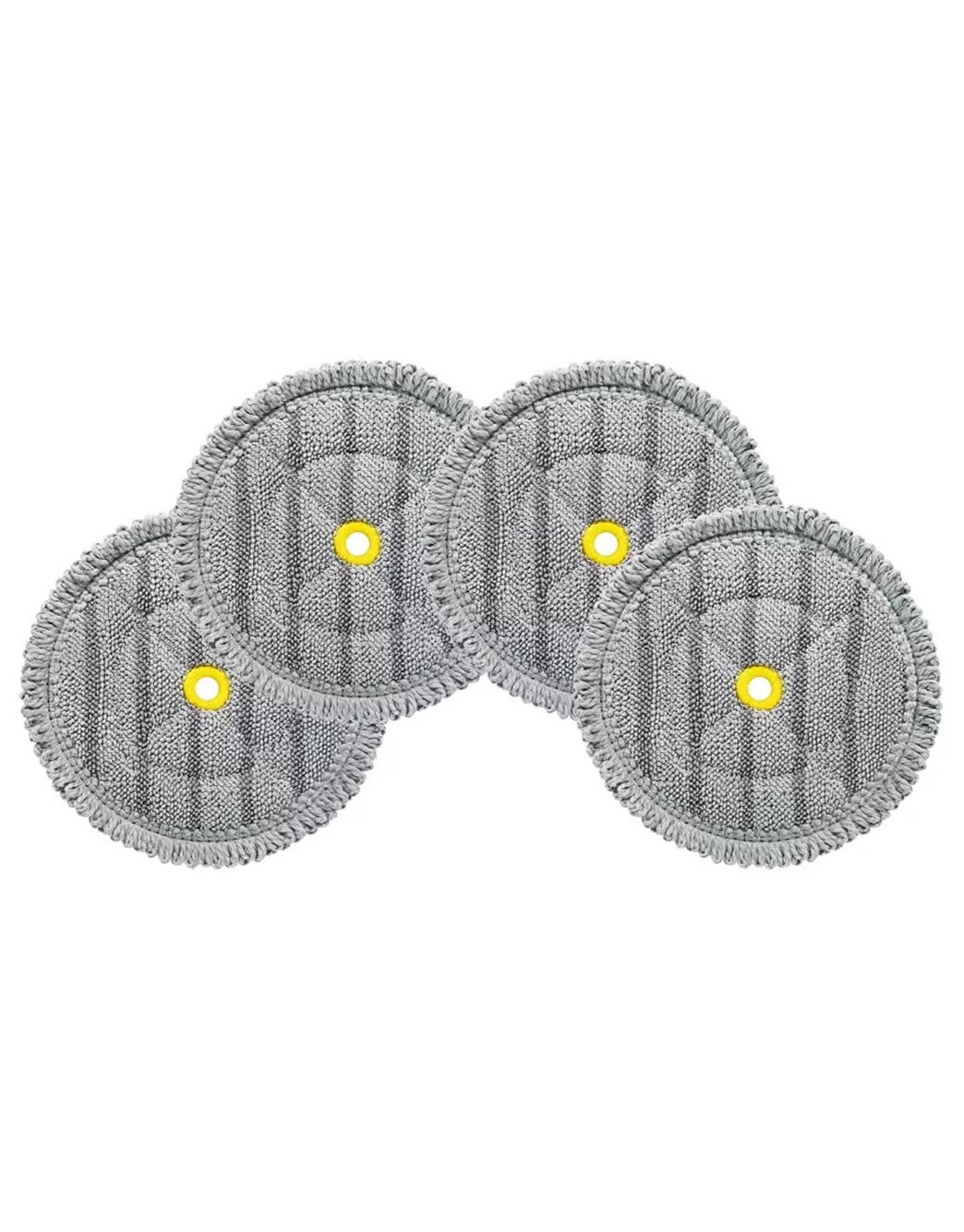 Feloyal Balai à Franges Seau Avec 6 Tampons Microfibre - Système Auto-Séparation Eau Sale/Propre, Tête Rotative 360°