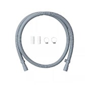 Tuyau de vidange 1EA, connecteur 0,8" 1EA, connecteur 1" 1EA, collier de serrage 2EA