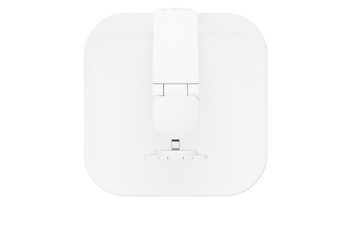 Top view, mount tilted diagonally