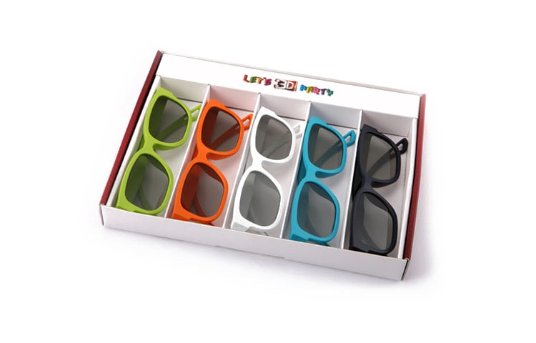 LG Lorsqu’elles sont assorties d’un téléviseur 3D de LG, les lunettes 3D avivent votre divertissement., AG-F215