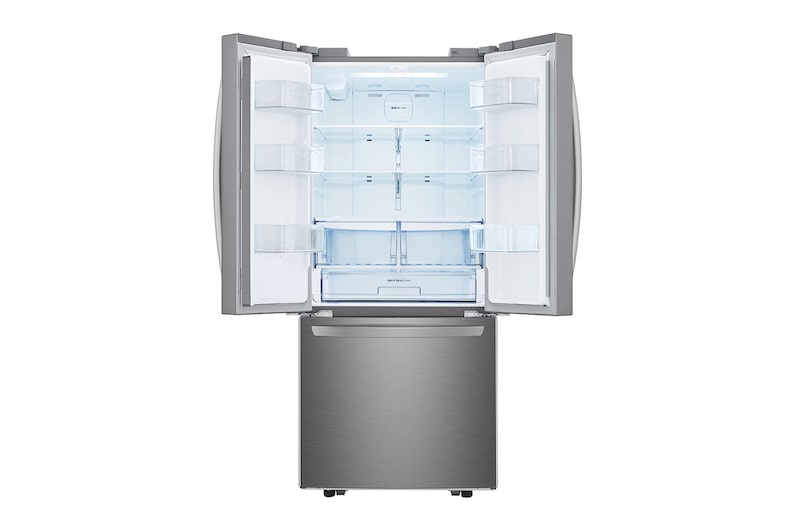 LG Réfrigérateur d’une capacité de 21,8 pi³ à 3 portes avec porte à deux battants, LCFS22EXS
