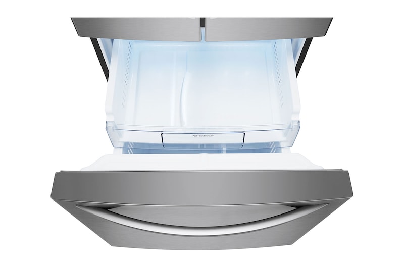 LG Réfrigérateur d’une capacité de 21,8 pi³ à 3 portes avec porte à deux battants, LCFS22EXS