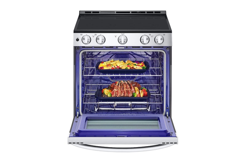 Façade ouverte avec vue remplie