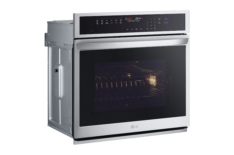 LG Four mural intelligent de 4,7 pi³ avec technologie InstaView<sup>MD</sup>, convection véritable, Air Fry et Vapeur Sous Vide, WSEP4727F