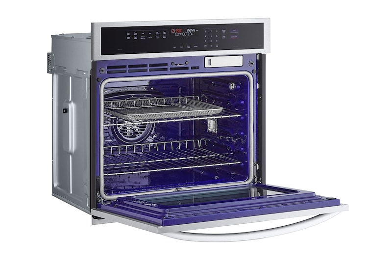 LG Four mural intelligent de 4,7 pi³ avec technologie InstaView<sup>MD</sup>, convection véritable, Air Fry et Vapeur Sous Vide, WSEP4727F