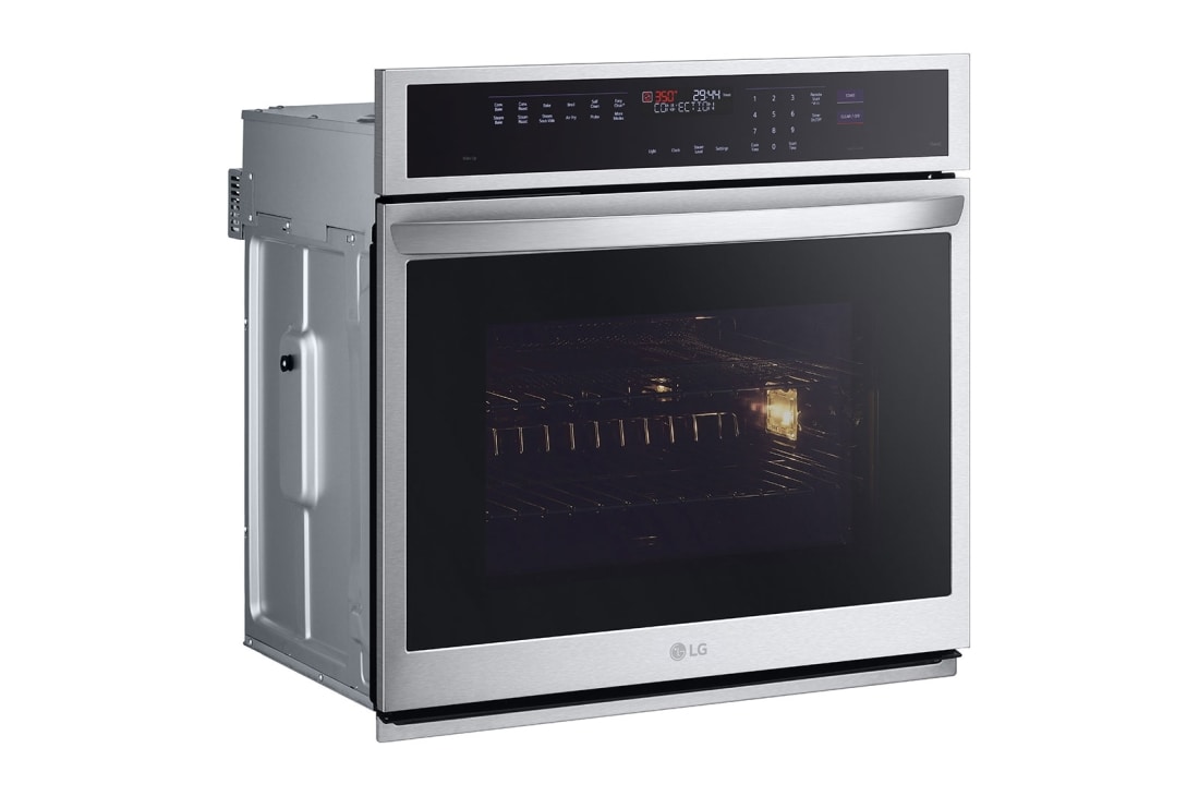LG Four mural intelligent de 4,7 pi³ avec technologie InstaView<sup>MD</sup>, convection véritable, Air Fry et Vapeur Sous Vide, WSEP4727F