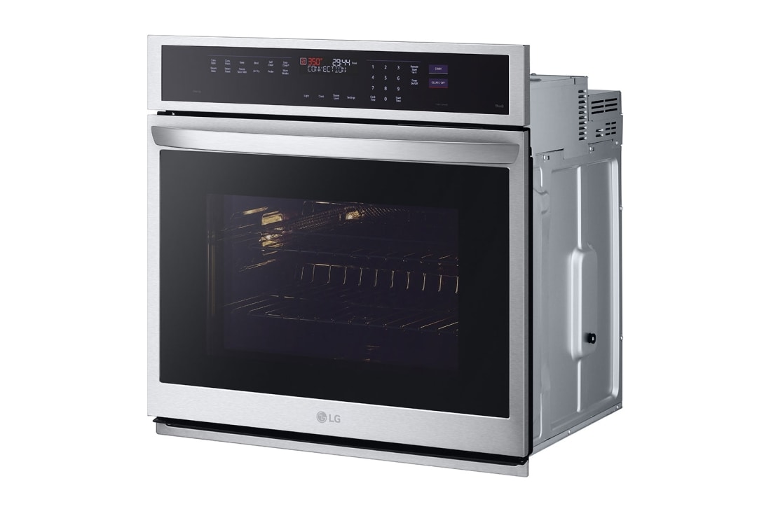 LG Four mural intelligent de 4,7 pi³ avec technologie InstaView<sup>MD</sup>, convection véritable, Air Fry et Vapeur Sous Vide, WSEP4727F