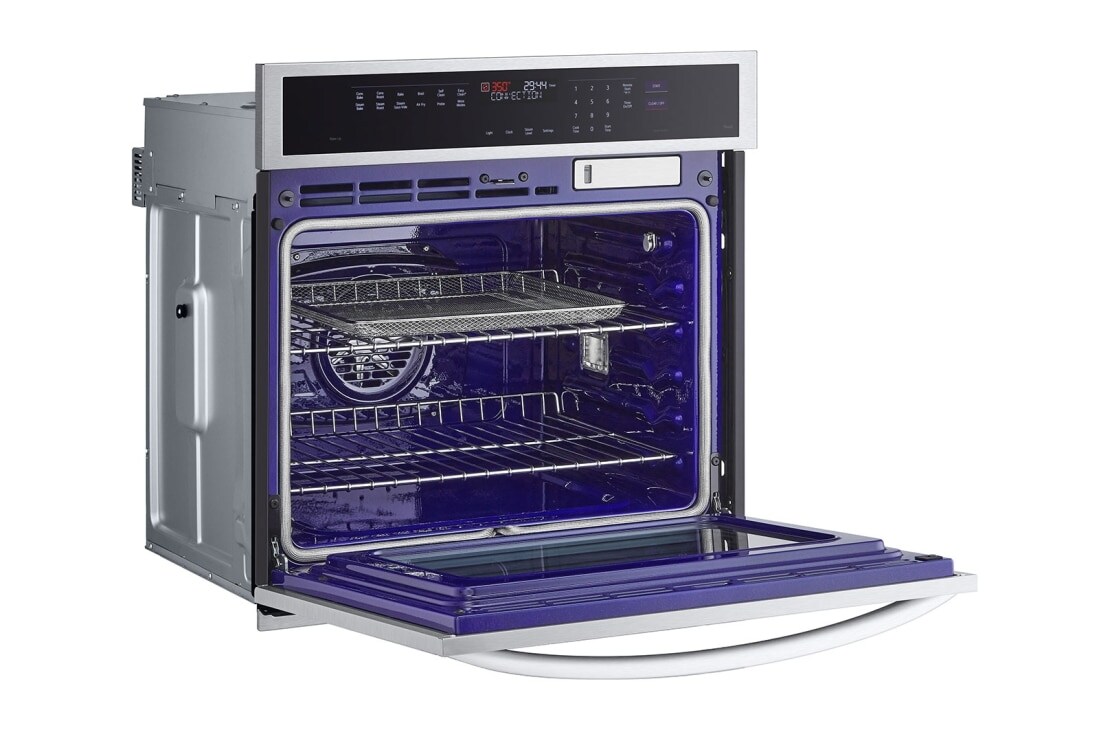 LG Four mural intelligent de 4,7 pi³ avec technologie InstaView<sup>MD</sup>, convection véritable, Air Fry et Vapeur Sous Vide, WSEP4727F